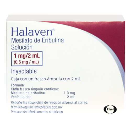 Halaven 1 Mg 1 Fco Ampu 2 Ml